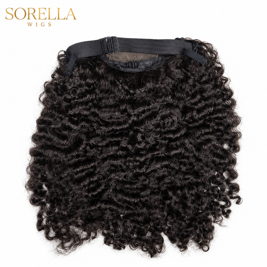 Russian Curly Raw HD Closure Wig