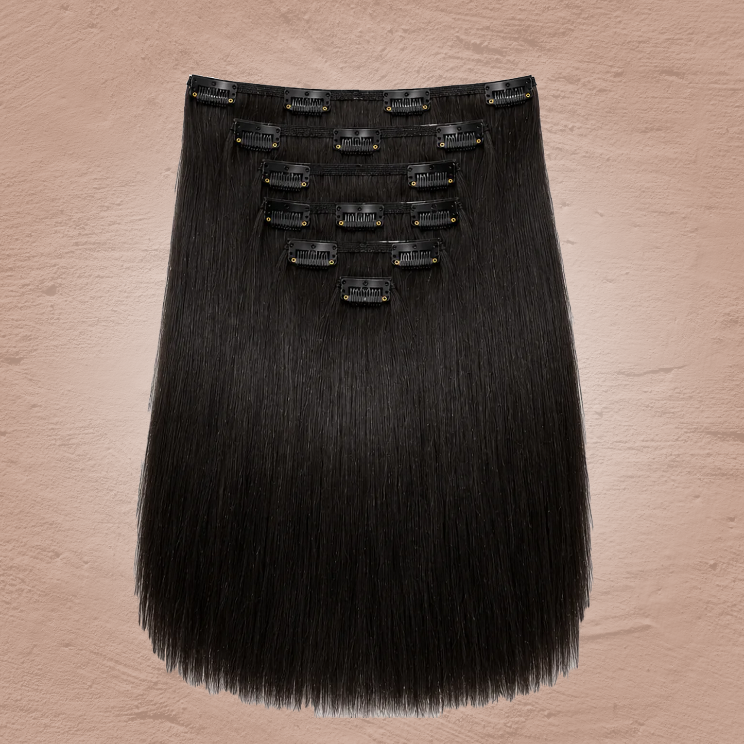 Virgin Straight Clip-Ins