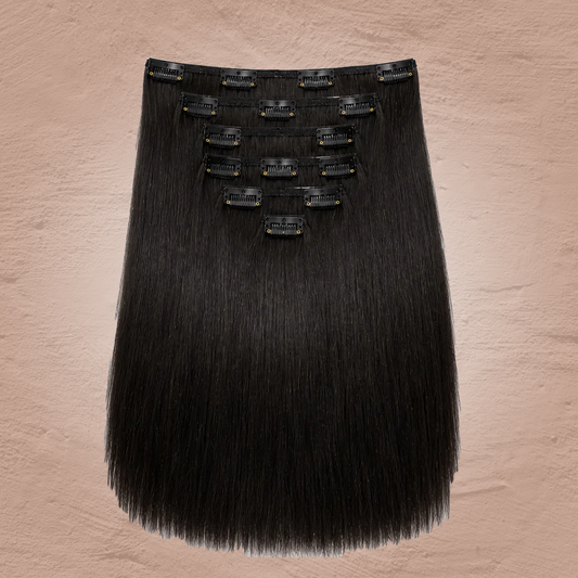 Virgin Straight Clip-Ins